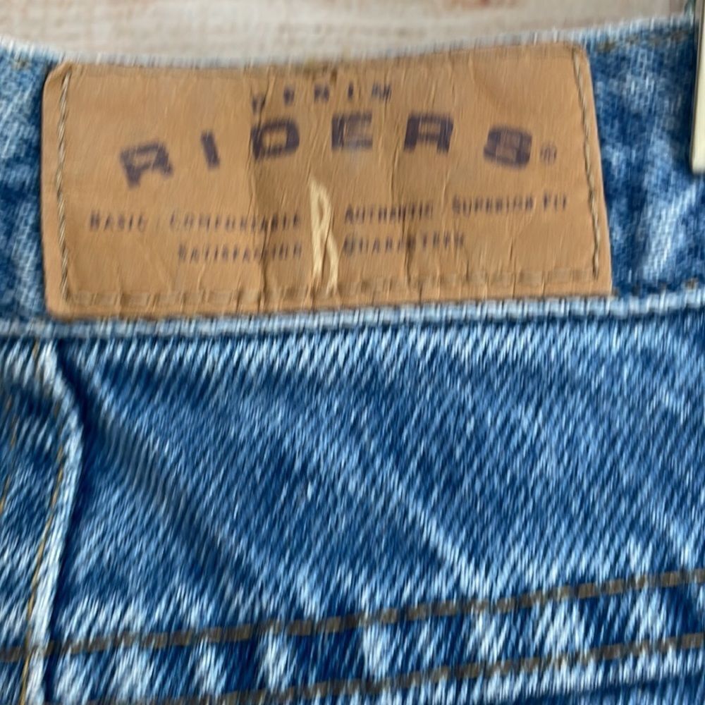 VINTAGE LEE RIDERS HIGH RISE MOM JEANS - Picture 6 of 8